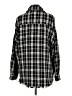 Aqua 100% Polyester Plaid Black Jacket Size L - photo 2