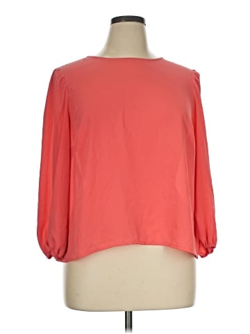 Apt. 9 3/4 Sleeve Blouse (view 1)
