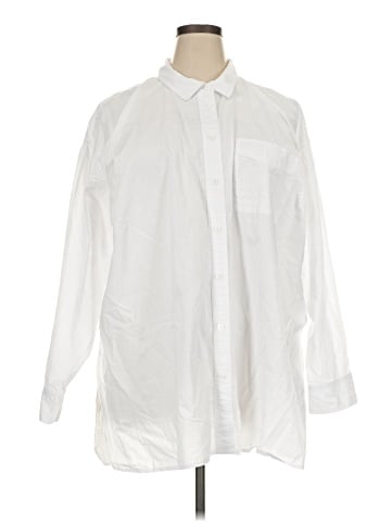 Madewell 3/4 Sleeve Button-Down Shirt (view 1)
