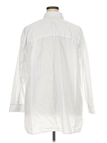 Madewell 3/4 Sleeve Button-Down Shirt (view 2)
