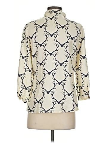 Elizabeth McKay 3/4 Sleeve Silk Top (view 2)