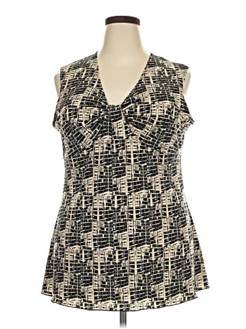 Susan Lawrence Sleeveless Blouse (view 1)