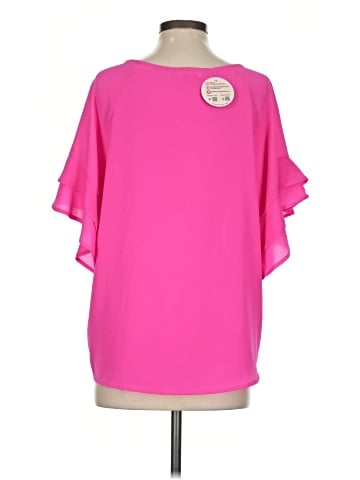 Umgee Short Sleeve Blouse (view 2)