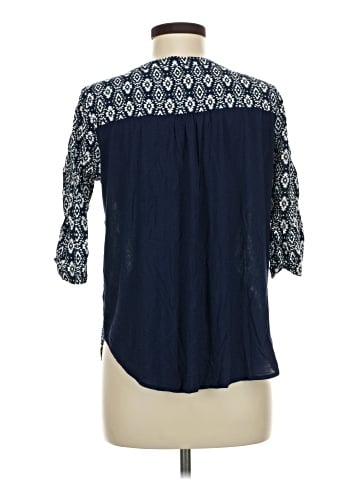 Skies Are Blue 3/4 Sleeve Blouse (view 2)