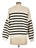 Maurices 100% Polyester Stripes Ivory Pullover Sweater Size L - photo 2