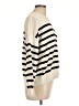 Maurices 100% Polyester Stripes Ivory Pullover Sweater Size L - photo 4