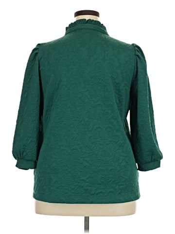 Crown & Ivy 3/4 Sleeve Blouse (view 2)