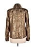 Chico's Animal Print Gold Jacket Size L - photo 2