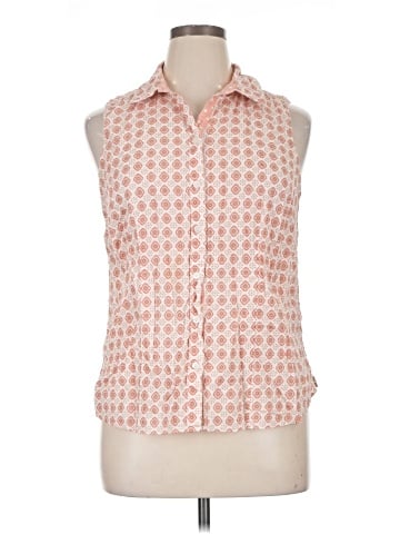 Croft & Barrow Sleeveless Button-Down Shirt (view 1)