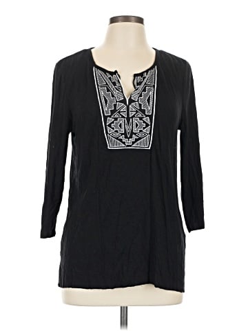 Democracy Long Sleeve Henley (view 1)