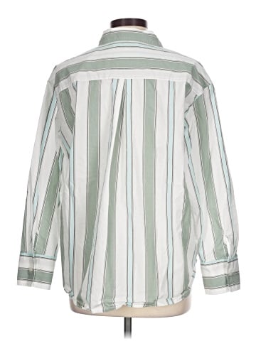 Ann Taylor LOFT Long Sleeve Button-Down Shirt (view 2)