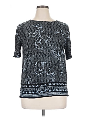 Carole Little Short Sleeve Top (view 1)