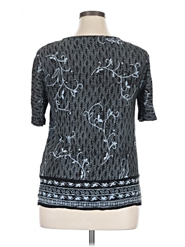 Carole Little Short Sleeve Top (view 2)