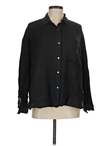 James Perse Long Sleeve Button-Down Shirt (view 1)