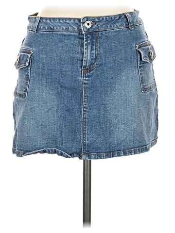 Hot Kiss Denim Skirt (view 1)
