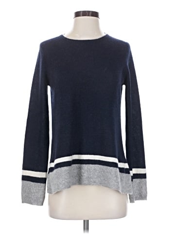 White + Warren Long Sleeve Top (view 1)