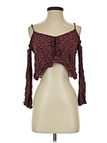 American Eagle Outfitters 3/4 Sleeve Blouse (view 1)