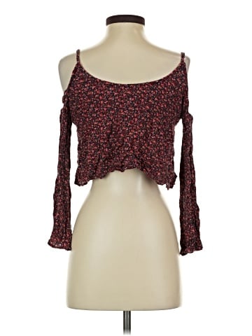 American Eagle Outfitters 3/4 Sleeve Blouse (view 2)