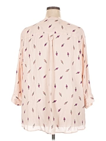 Torrid 3/4 Sleeve Blouse (view 2)