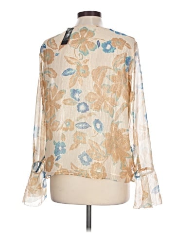 White House Black Market Long Sleeve Blouse (view 2)