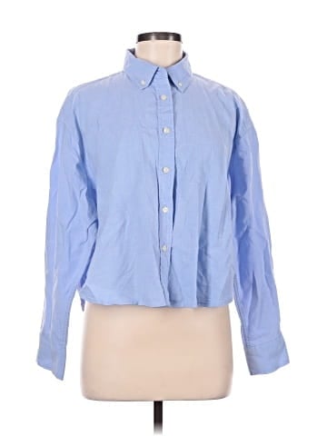 Gap Long Sleeve Button-Down Shirt (view 1)