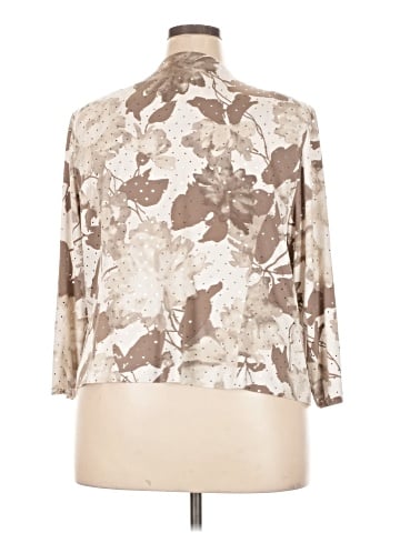 Jessica Howard 3/4 Sleeve Blouse (view 2)