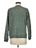 Clare V. Print Teal Pullover Sweater Size M - photo 2