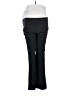 Gap - Maternity Color Block Black Active Pants Size 6 - photo 2