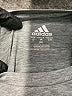 Adidas 100% Polyester Gray Active T-Shirt Size 8 - photo 3
