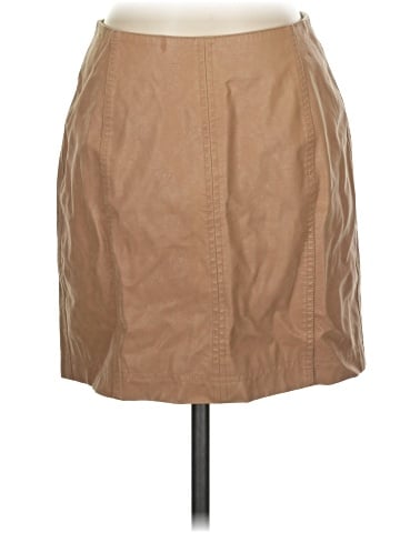 Free People Faux Leather Skirt (view 1)