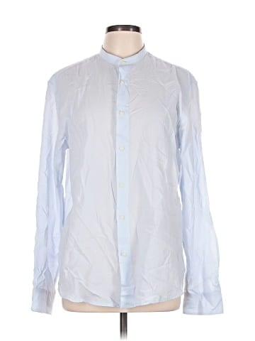 Zara Long Sleeve Button-Down Shirt (view 1)