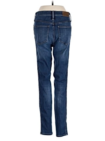 Madewell 10" High-Rise Skinny Jeans in Danny Wash: TENCEL&trade; Denim Edition (view 2)
