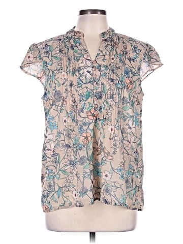 Coldwater Creek Short Sleeve Blouse (view 1)