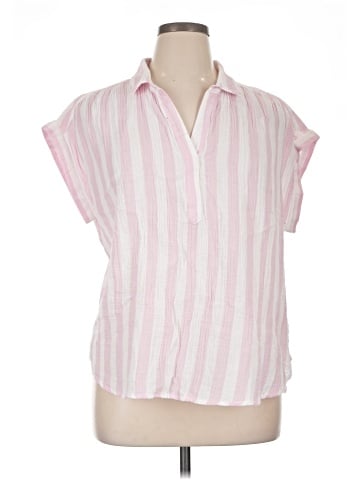 St. John's Bay Short Sleeve Blouse (view 1)