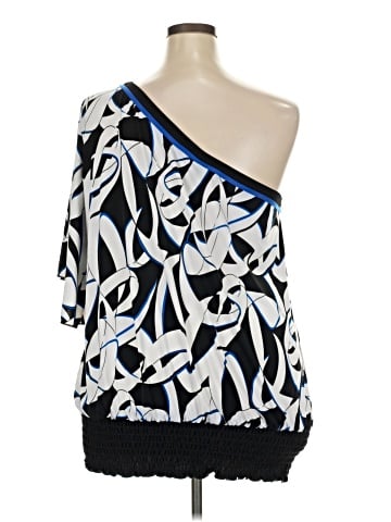 Lane Bryant 3/4 Sleeve Blouse (view 2)