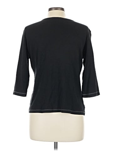 Christopher & Banks 3/4 Sleeve T-Shirt (view 2)