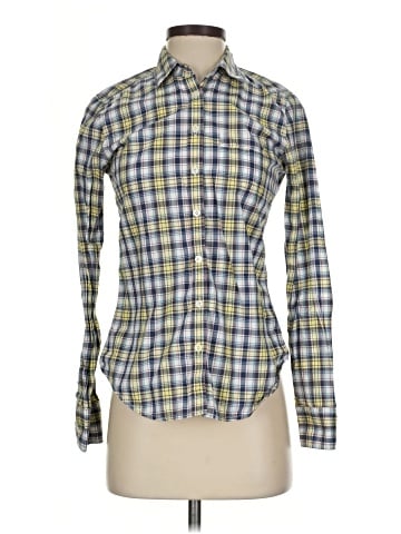 American Eagle Outfitters Long Sleeve Button-Down Shirt (view 1)