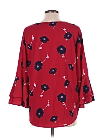 Liz Claiborne 3/4 Sleeve Blouse (view 2)