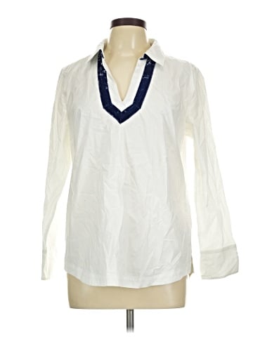 Vineyard Vines Long Sleeve Blouse (view 1)