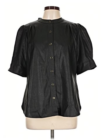 DKNY Short Sleeve Blouse (view 1)
