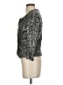 Etcetera 100% Cotton Silver Blazer Size XS - photo 5