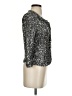 Etcetera 100% Cotton Silver Blazer Size XS - photo 4