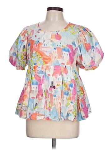 Entro Short Sleeve Blouse (view 1)