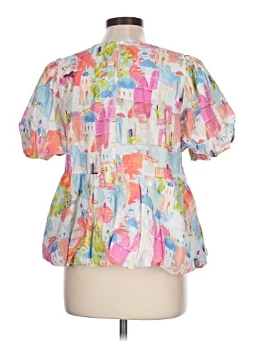 Entro Short Sleeve Blouse (view 2)