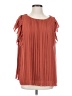 Max Studio 100% Polyester Orange Sleeveless Blouse Size XS - photo 1