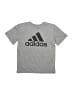 Adidas 100% Polyester Gray Active T-Shirt Size 8 - photo 1