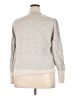 J.Crew Chevron-herringbone Silver Pullover Sweater Size 2X - photo 2