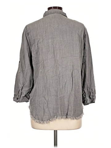 Hester & Orchard 3/4 Sleeve Button-Down Shirt (view 2)