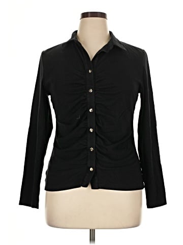 Ann Taylor LOFT Long Sleeve Button-Down Shirt (view 1)