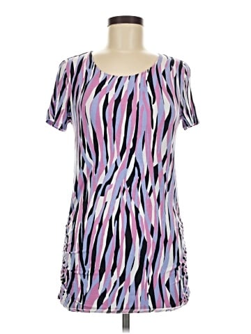 Dana Buchman Short Sleeve Blouse (view 1)